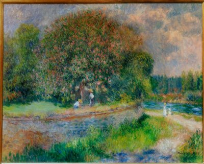 咲く栗 作： Pierre Auguste Renoir