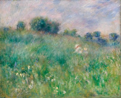 牧草地（ラ・プレリー） 作： Pierre Auguste Renoir