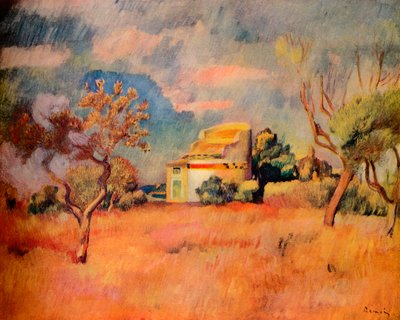 ミストラル、19世紀1935年。 作： Pierre Auguste Renoir