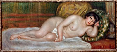 裸の女のクーデター（ガブリエル 作： Pierre Auguste Renoir