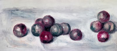 果物のある静物 作： Pierre Auguste Renoir