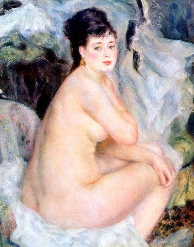 ヌード、1876 作： Pierre Auguste Renoir