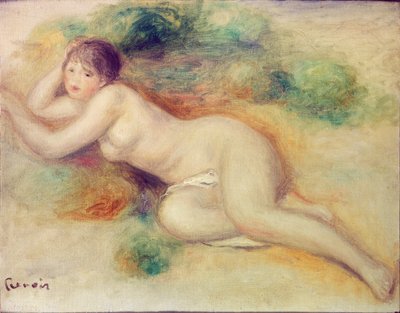 少女の裸体像、1880～1889年 作： Pierre Auguste Renoir