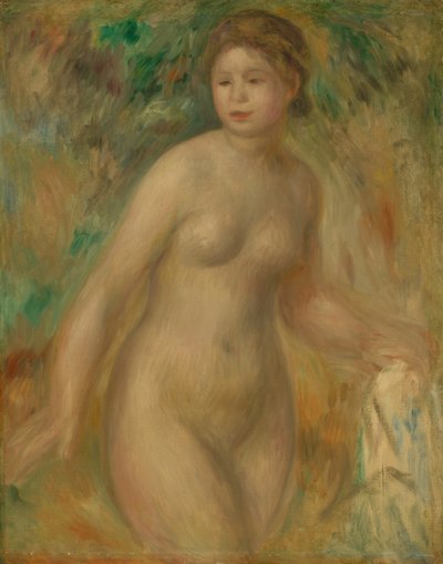 ヌード、c。 1895年。 作： Pierre Auguste Renoir