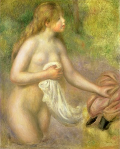 ブルックのヌード 作： Pierre Auguste Renoir