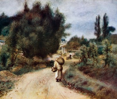 川岸で 作： Pierre Auguste Renoir