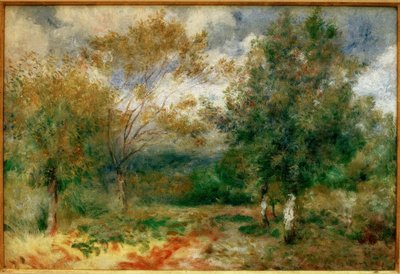 日当たりの良い風景 作： Pierre Auguste Renoir