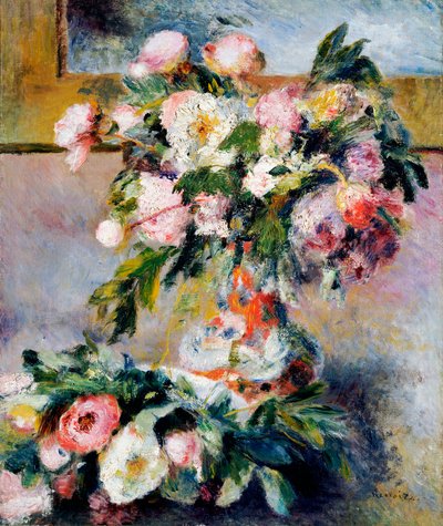 牡丹、1878 作： Pierre Auguste Renoir