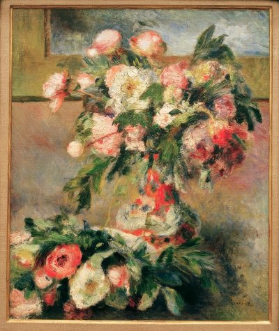 牡丹 作： Pierre Auguste Renoir