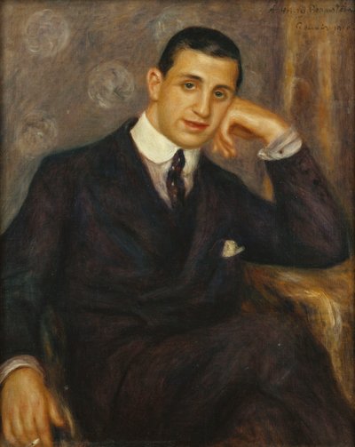 ポートレートd "ヘンリーバーンスタイン、1910 作： Pierre Auguste Renoir