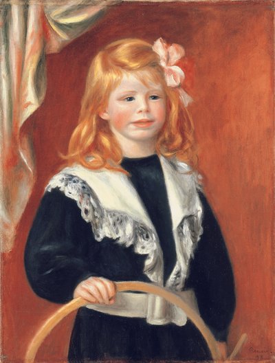ジャン・ルノワールの肖像 作： Pierre Auguste Renoir