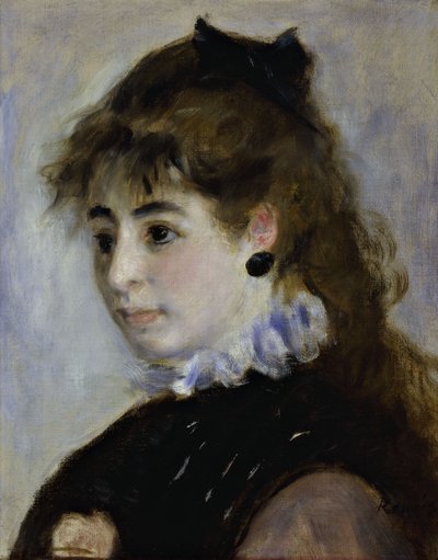 マダム・アンリオの肖像 作： Pierre Auguste Renoir