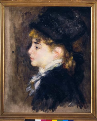 マーゴットの肖像画 作： Pierre Auguste Renoir