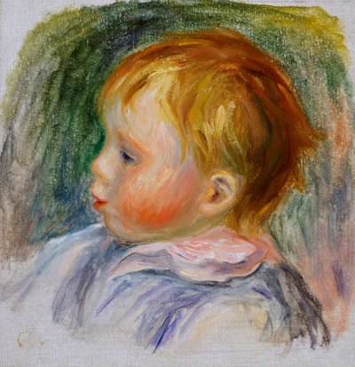 ココの肖像 作： Pierre Auguste Renoir