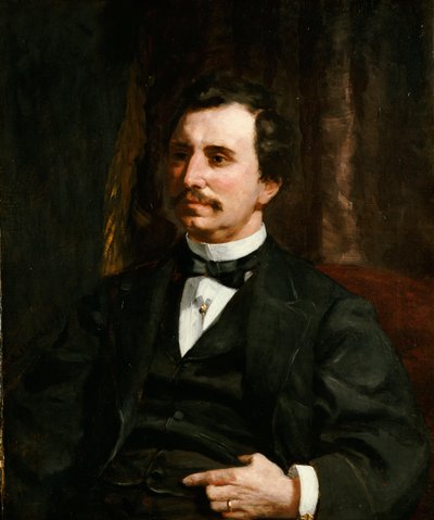 バートンハワードジェンクス大佐の肖像 作： Pierre Auguste Renoir