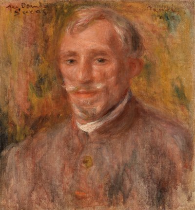 フェリックス イッポリテ ルーカスの肖像 作： Pierre Auguste Renoir