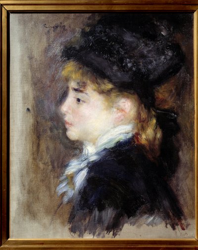 マルゴの肖像ピエール・オーギュスト・ルノワール（1841-1919）の絵画 作： Pierre Auguste Renoir