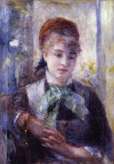 ニニ・ロペスの肖像 作： Pierre Auguste Renoir