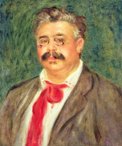 ヴィルヘルム・ミュールフェルトの肖像、1910 作： Pierre Auguste Renoir