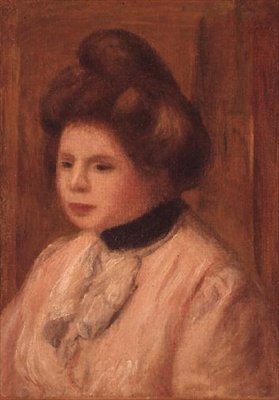 ある女性の肖像 作： Pierre Auguste Renoir