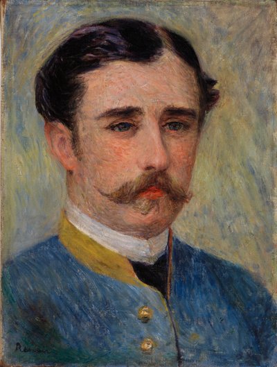 男の肖像 (ムッシュ・シャルパンティエ) 作： Pierre Auguste Renoir