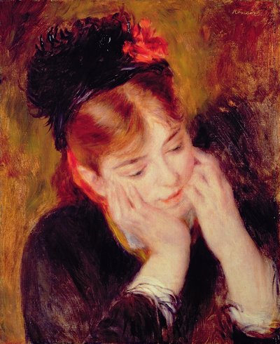 リフレクション 作： Pierre Auguste Renoir