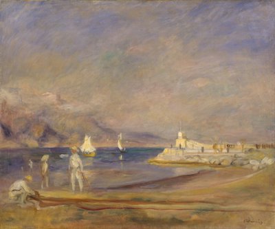 サントロペ、1898〜1900年 作： Pierre Auguste Renoir