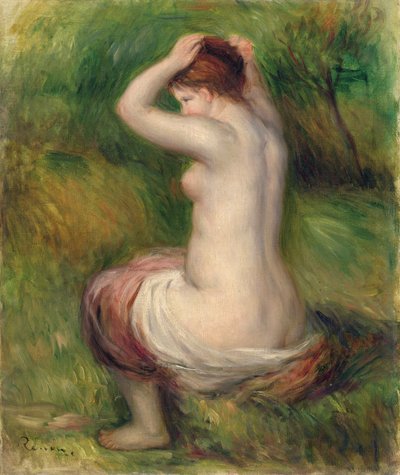 ヌード（油彩・キャンバス） 作： Pierre Auguste Renoir