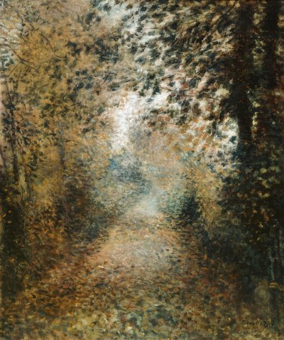 下草 作： Pierre Auguste Renoir