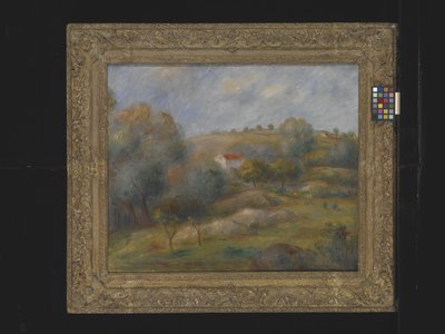 Essoyes の春 (キャンバスに油彩) 作： Pierre Auguste Renoir