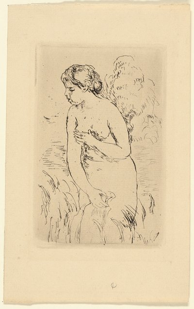 立ち湯 作： Pierre Auguste Renoir