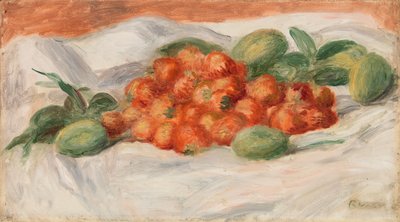 いちごとアーモンド 作： Pierre Auguste Renoir