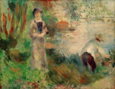 Ile de Chatouについて 作： Pierre Auguste Renoir