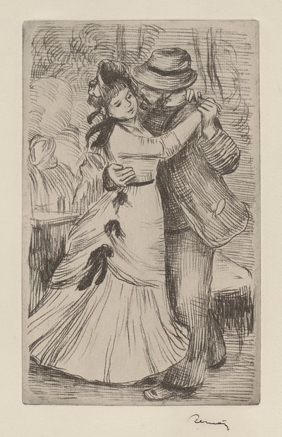 カントリーダンス 作： Pierre Auguste Renoir