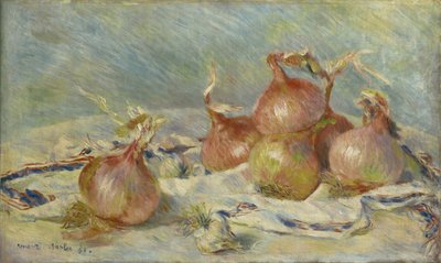 タマネギ、1881 作： Pierre Auguste Renoir