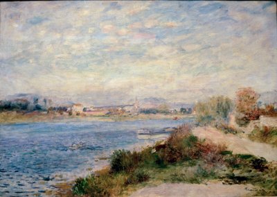 アルジャントゥイユのセーヌ川 作： Pierre Auguste Renoir