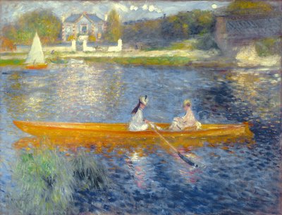 スキフ（ラヨーレ）、1875 作： Pierre Auguste Renoir