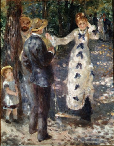 スイング 作： Pierre Auguste Renoir