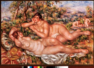 The bathers（油彩・キャンバス 作： Pierre Auguste Renoir