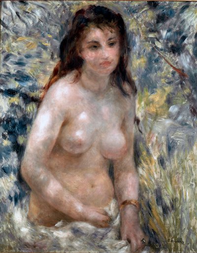 トルソー、太陽の影響 作： Pierre Auguste Renoir