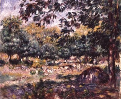 Douarnenezの近くのTreboul 作： Pierre Auguste Renoir
