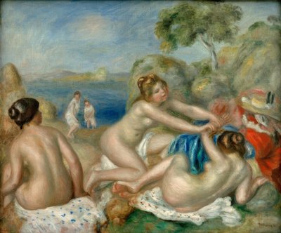 カニ3人 作： Pierre Auguste Renoir