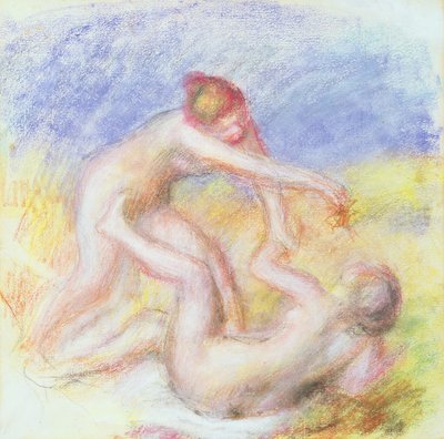 Two Nudes（油彩・キャンバス 作： Pierre Auguste Renoir