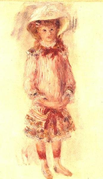 不明な画像 作： Pierre Auguste Renoir