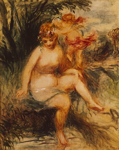 金星と愛 作： Pierre Auguste Renoir
