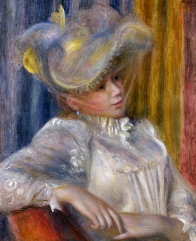 帽子の女帽子の女1891 作： Pierre Auguste Renoir
