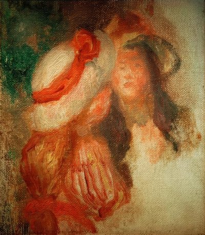 二人の少女 作： Pierre Auguste Renoir
