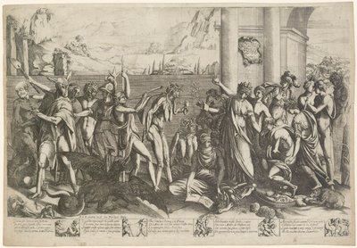 彫刻のアレゴリー 作： Pierre Biard the Younger