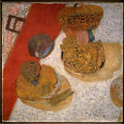 コーナーテーブル ピエール・ボナール（1867-1947）の絵画 1935年 パリ国立近代美術館蔵 作： Pierre Bonnard