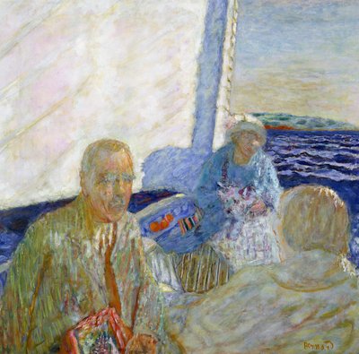 海で、1924 作： Pierre Bonnard